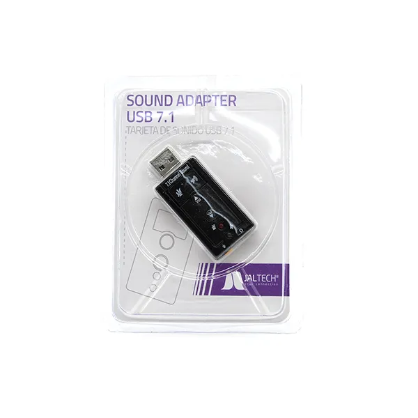 Tarjeta De Sonido Usb 7.1